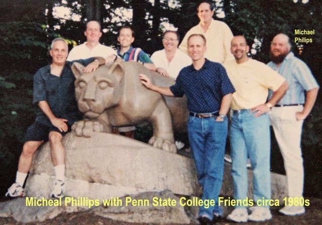 Michael and friends at Penn State